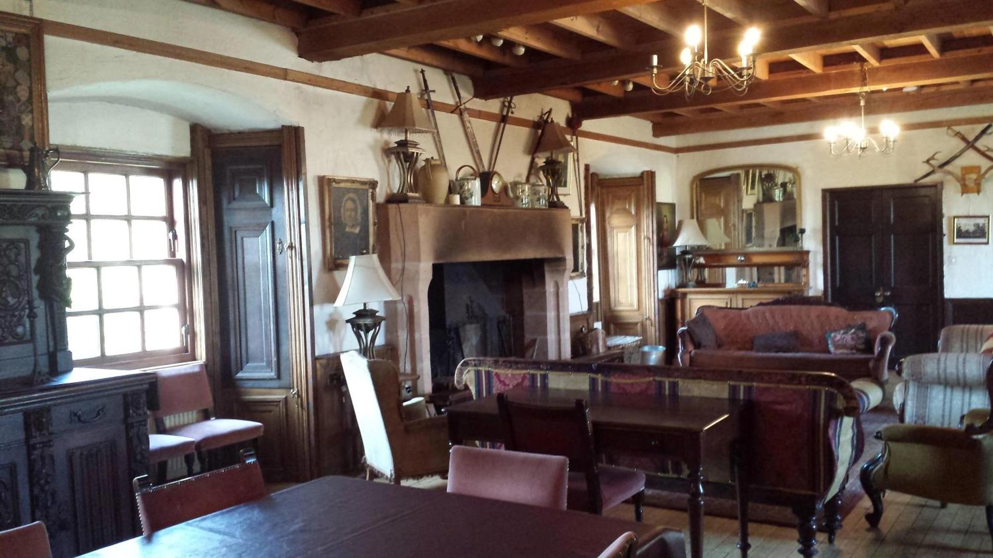 The Manor At Plane Castle Villa ฟัลเคิร์ก ภายนอก รูปภาพ
